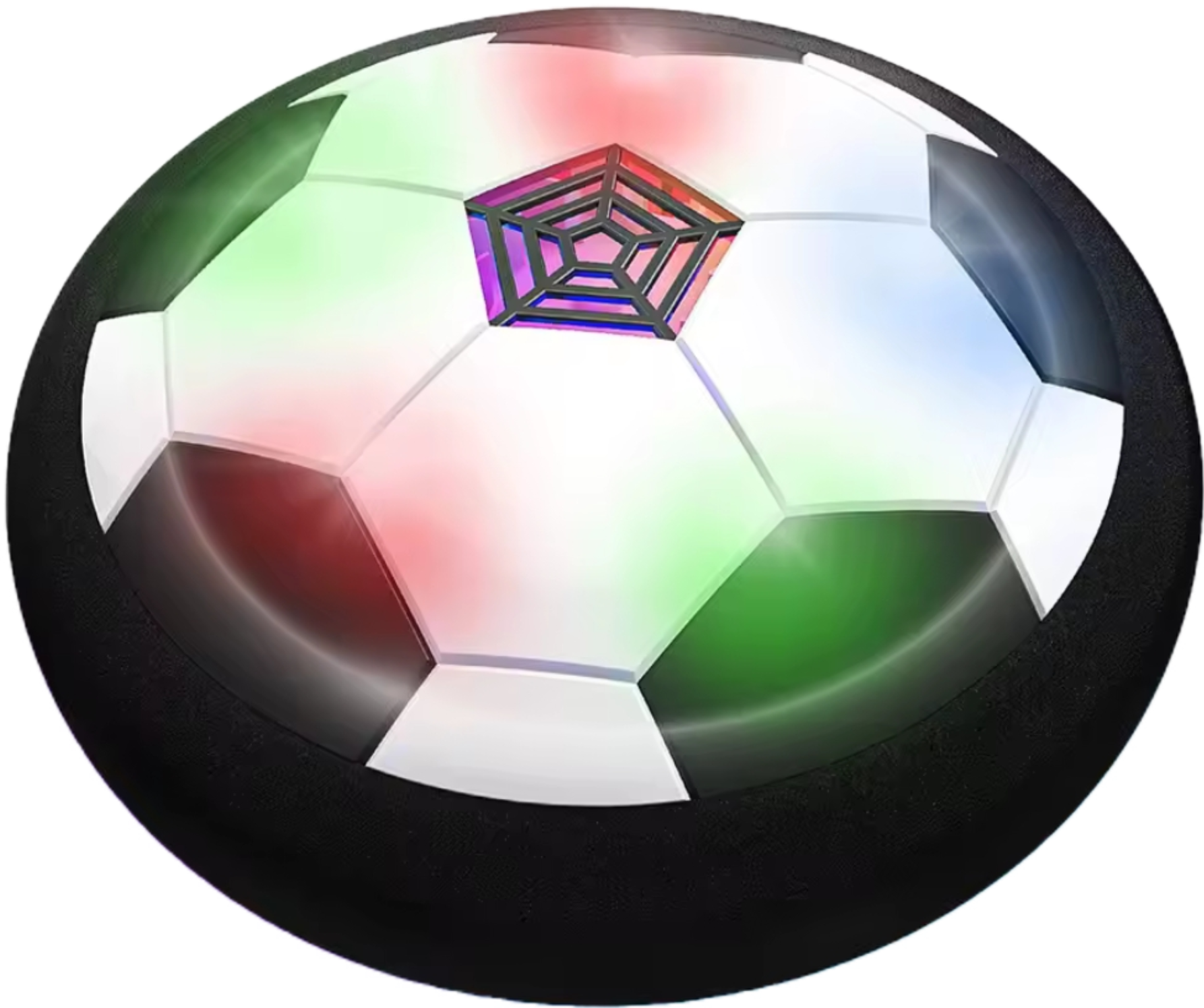 Pelota Plana De Fútbol Flotante Led